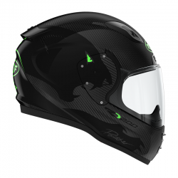 RO200 CARBON PANTHER BLACK - GREEN FLUO