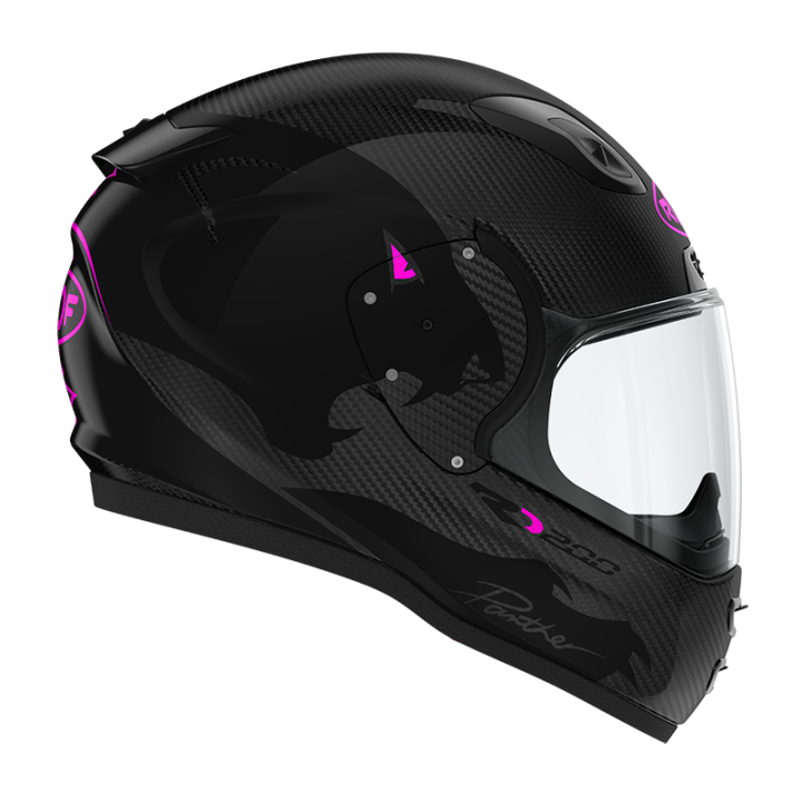 RO200 CARBON Panther Nero - Rosa Fluorescente