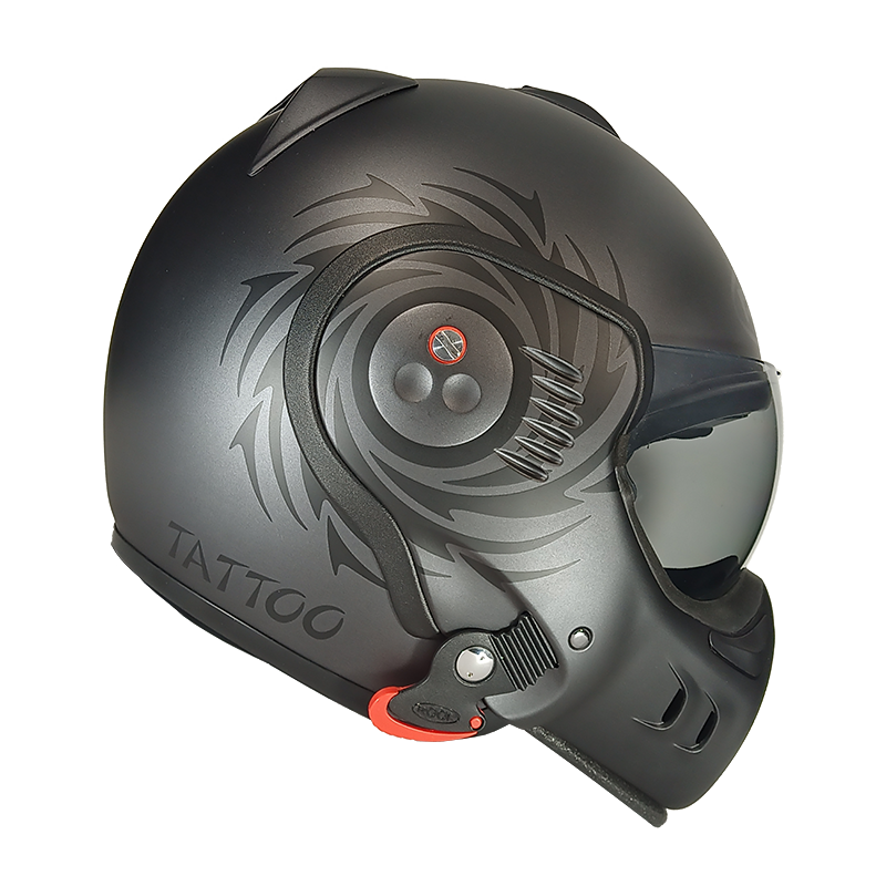 Roof boxer v8 bond matte titan black helmet cheap