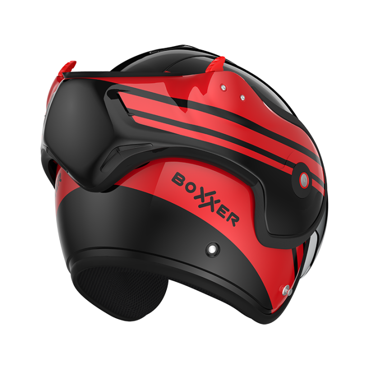 RO9 BOXXER STING NERO - ROSSO