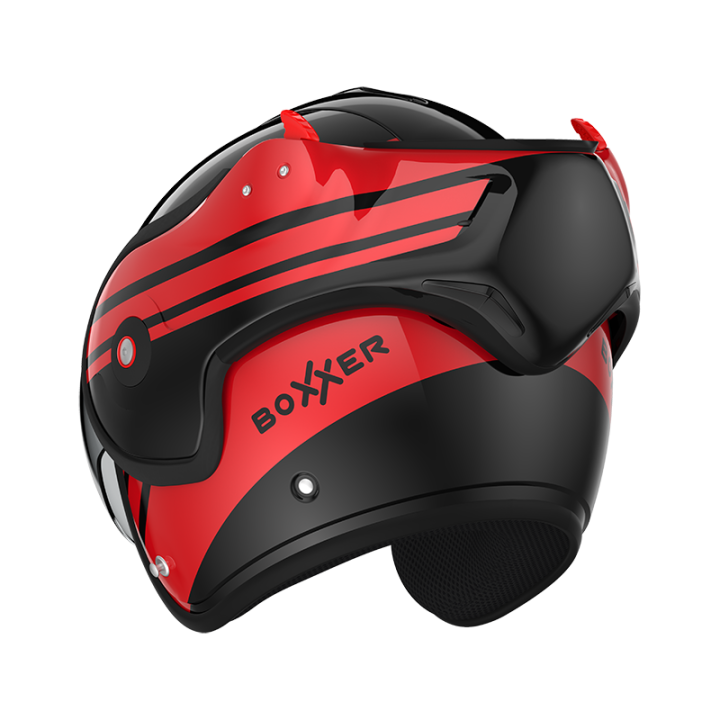 RO9 BOXXER STING NERO - ROSSO