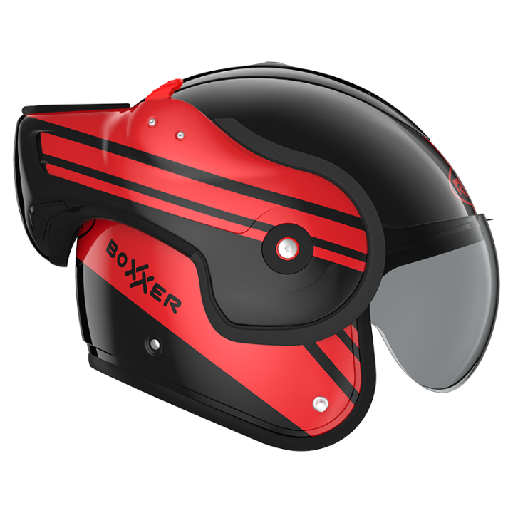 RO9 BOXXER STING NERO - ROSSO
