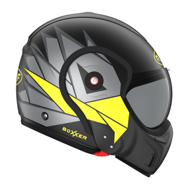 RO9 BOXXER HAWK NERO - GIALLO OPACO