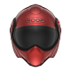 CASCO DA MOTO MODULARE ROOF RO9 BOXXER 2 ROUGE