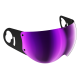 ROOF VISOR FOR MOTORCYCLE HELMET RO5 BOXER V8 IRIDIUM PURPLE