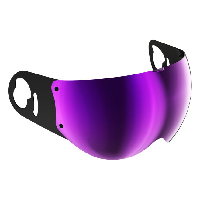 ROOF VISOR FOR MOTORCYCLE HELMET RO5 BOXER V8 IRIDIUM PURPLE