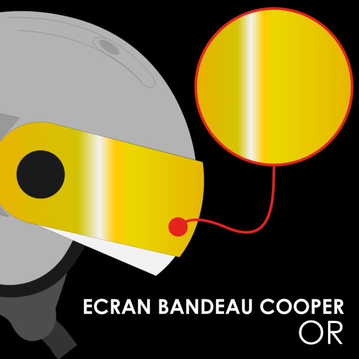 Schermata Bandeau Cooper Ro35 IRIDIUM Oro