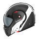 CASQUE MOTO ROOF RO9 BOXXER 2 CARBON WONDER BLANC NACRE