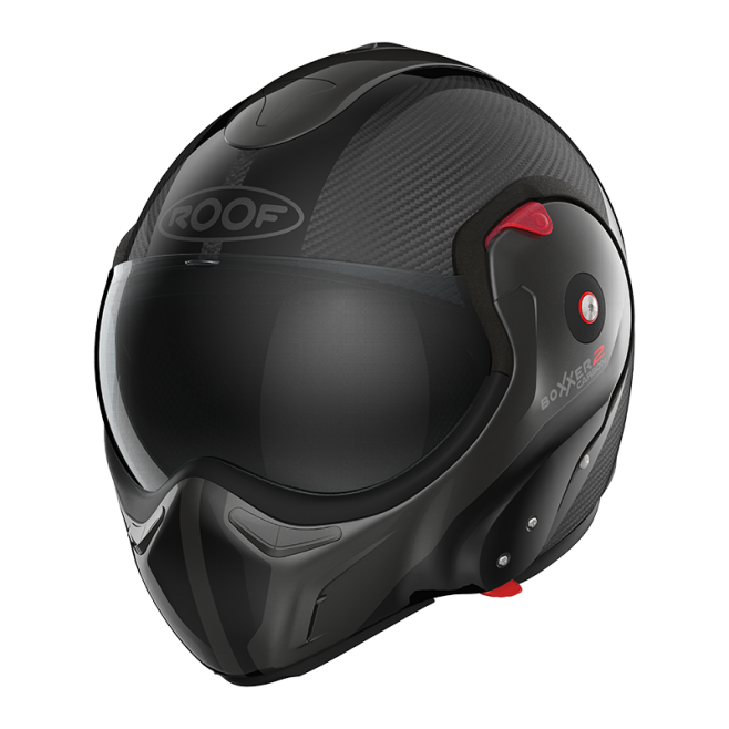 ROOF MOTORCYCLE HELMET RO9 BOXXER 2 CARBON WONDER BLACK