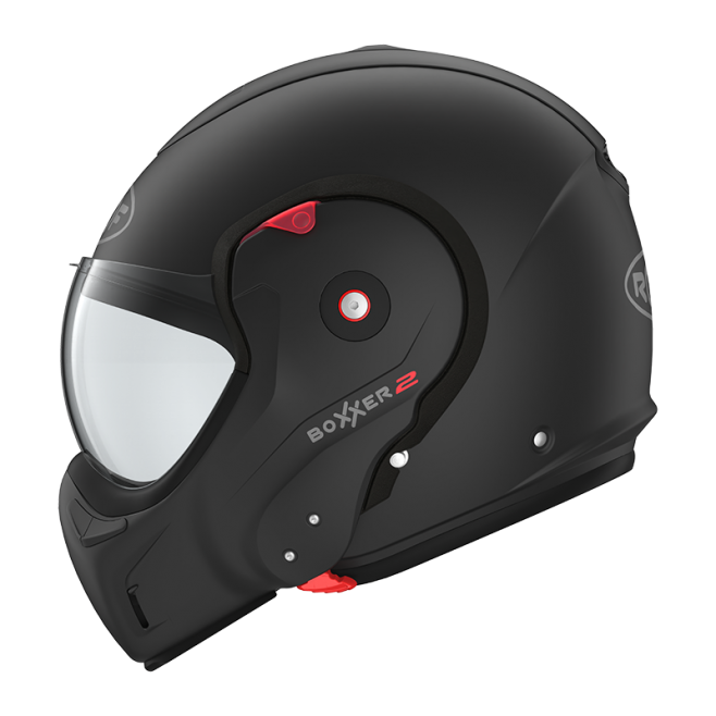 CASCO DA MOTO MODULARE ROOF RO9 BOXXER 2 NERO OPACO