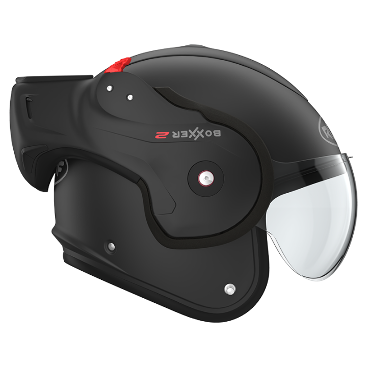 VERSATILE MOTORCYCLE HELMET ROOF RO9 BOXXER 2 MATT BLACK