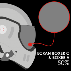 ECRAN RO5 BOXER CLASSIC / V SOLAIRE 50% AR/AB