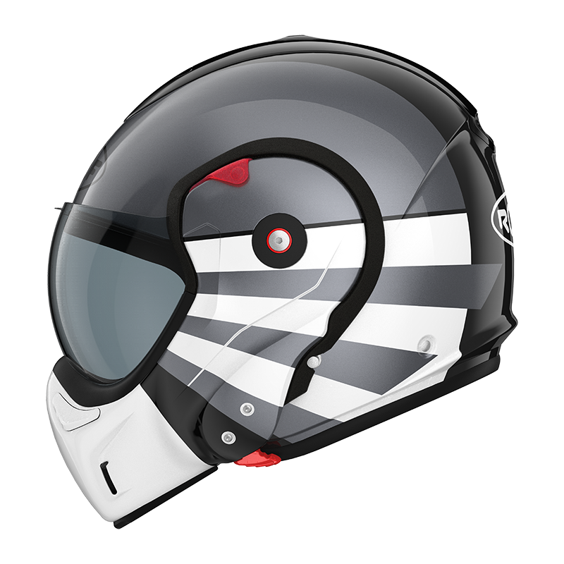 Versatile motorcycle helmet E22-06 ROOF BOXXER 2 SUNRISE