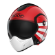 ROOF MOTORCYCLE HELMET RO9 BOXXER 2 SUNRISE BLACK - RED