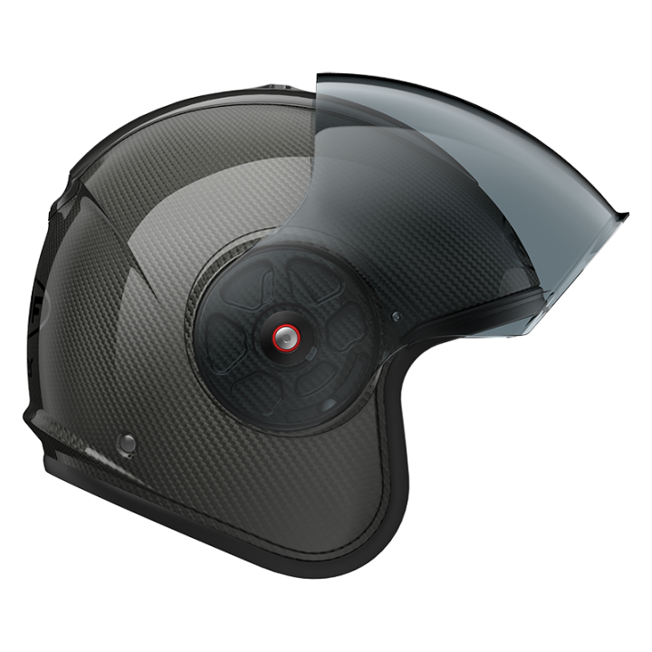 CASCO MOTO ROOF RO9 WISPER CARBON LUCIDO