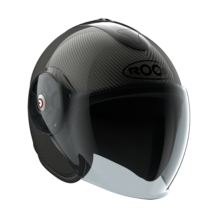 CASCO MOTO ROOF RO9 WISPER CARBON LUCIDO