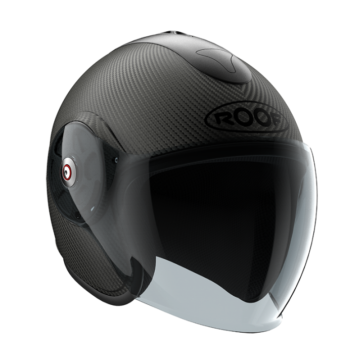 CASQUE MOTO ROOF RO9 WISPER CARBON MAT