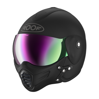 CASQUE MOTO ROOF RO9 ROADSTER IRON NOIR MAT-QUARTZ