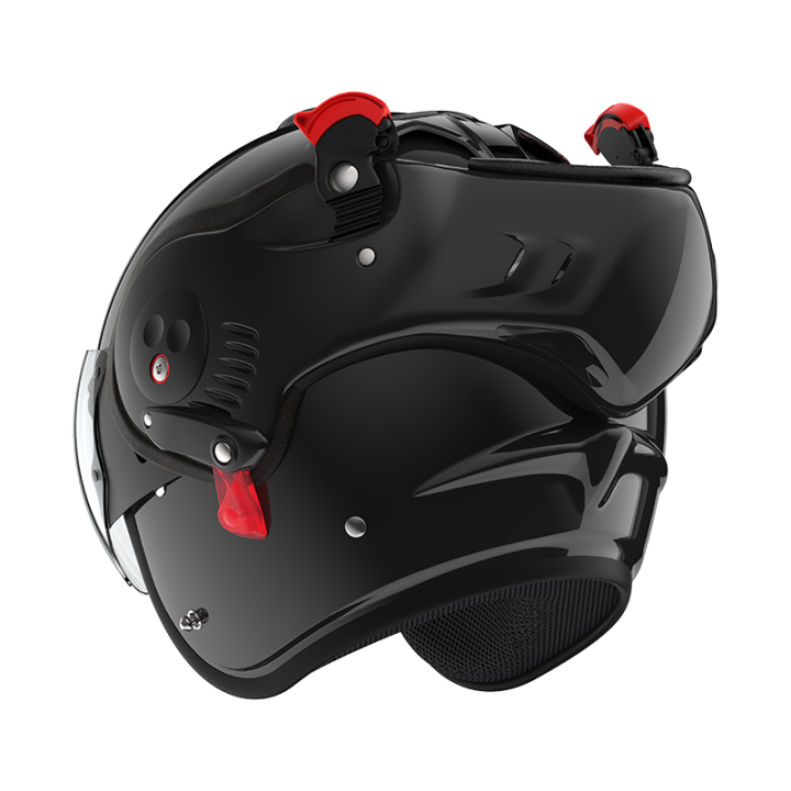CASQUE MODULABLE MOTO ROOF RO5 BOXER ALPHA NOIR