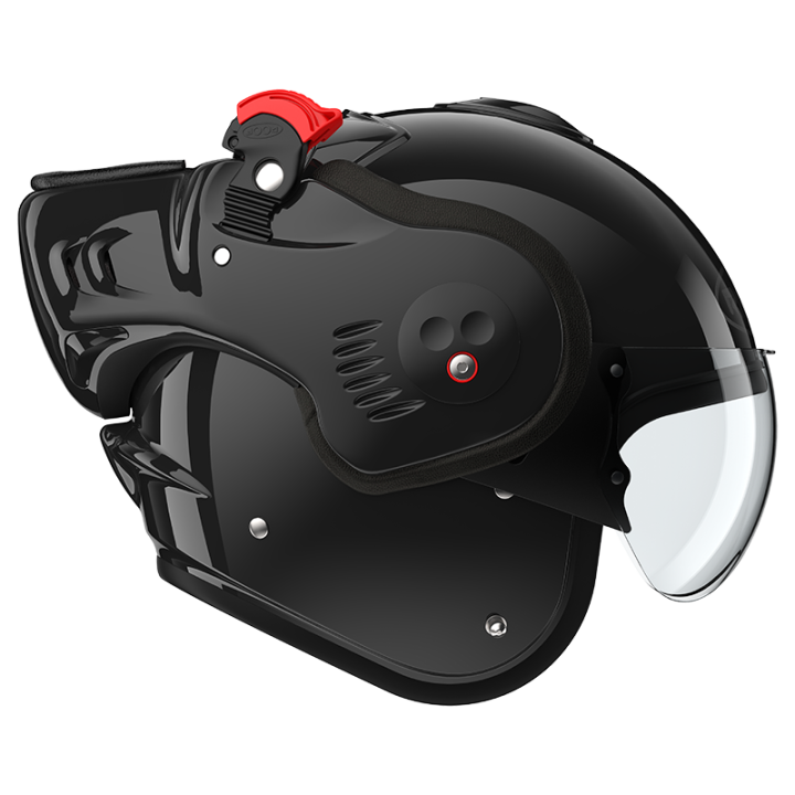 CASQUE MODULABLE MOTO ROOF RO5 BOXER ALPHA NOIR