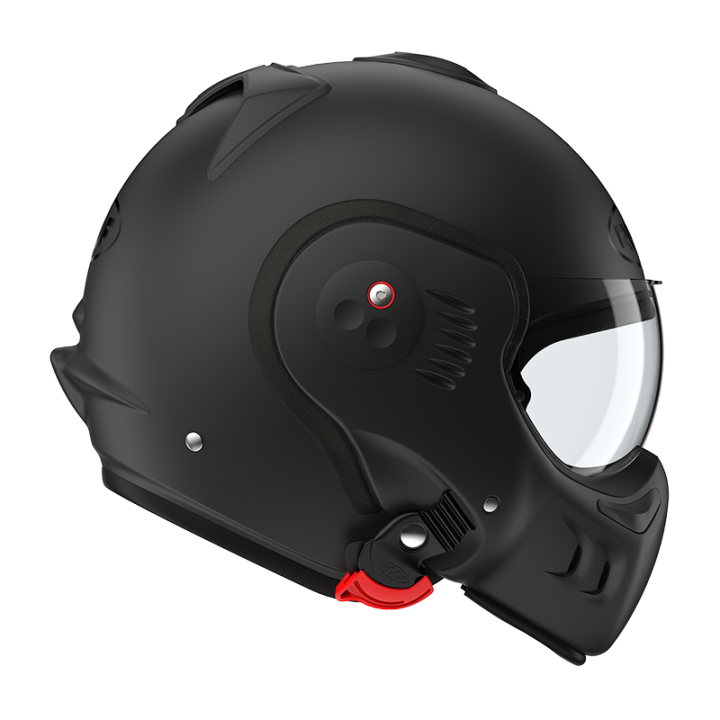 CASQUE MODULABLE MOTO ROOF RO5 BOXER ALPHA NOIR MAT