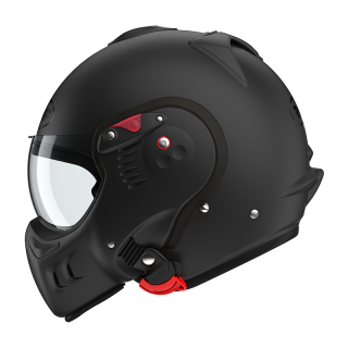 VERSATILE MOTORCYCLE HELMET ROOF RO5 BOXER ALPHA MATT BLACK
