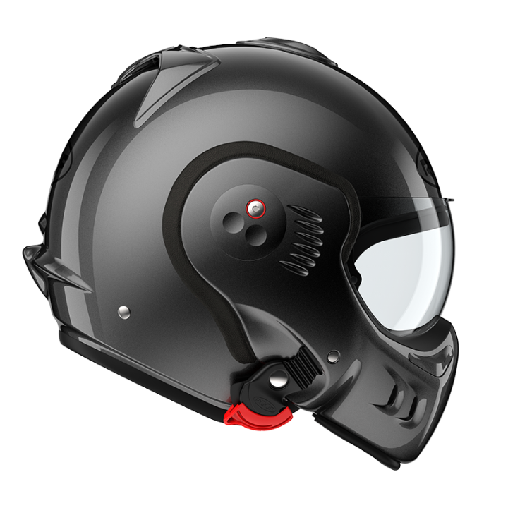 VERSATILE MOTORCYCLE HELMET ROOF RO5 BOXER ALPHA METAL