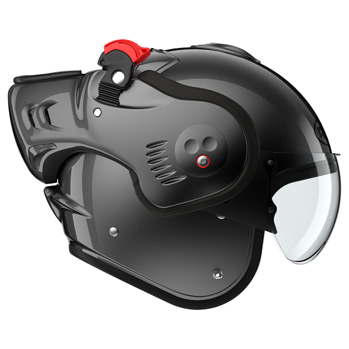 VERSATILE MOTORCYCLE HELMET ROOF RO5 BOXER ALPHA METAL