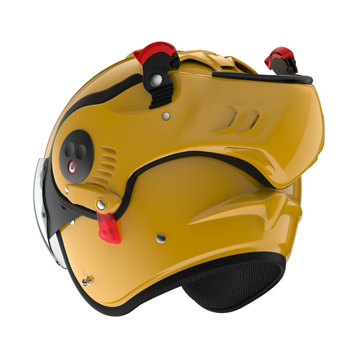 CASCO DA MOTO MODULARE ROOF RO5 BOXER ALPHA GIALLO