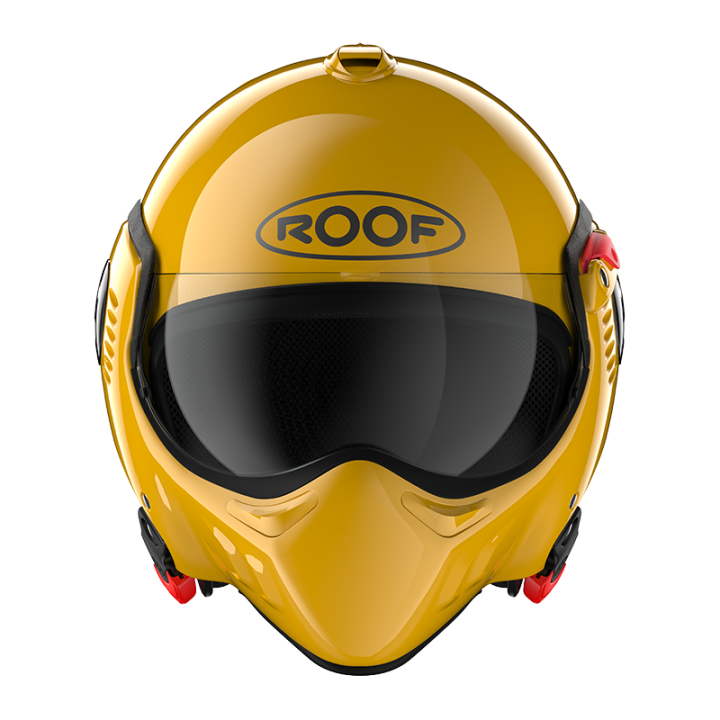 VERSATILE MOTORCYCLE HELMET ROOF RO5 BOXER ALPHA YELLOW