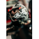 VERSATILE MOTORCYCLE HELMET ROOF RO5 BOXER ALPHA BLACKSTAR MATT SILVERWHITE - BLACK