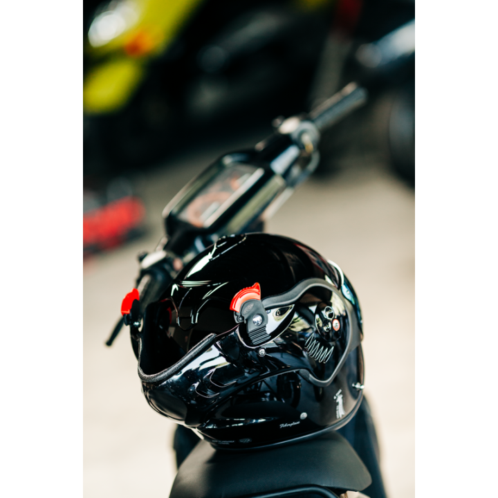 CASQUE MODULABLE MOTO ROOF RO5 BOXER ALPHA NOIR