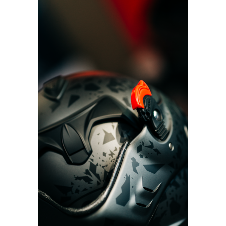 VERSATILE MOTORCYCLE HELMET ROOF RO5 BOXER ALPHA BLACKSTAR MATT GRAPHITE - BLACK