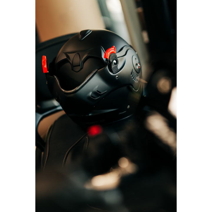 VERSATILE MOTORCYCLE HELMET ROOF RO5 BOXER ALPHA MATT BLACK