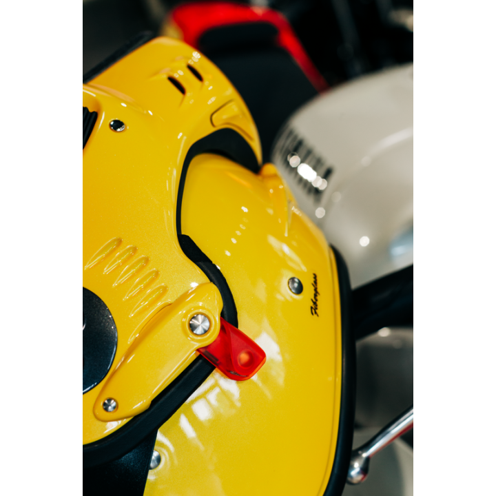 CASCO DA MOTO MODULARE ROOF RO5 BOXER ALPHA GIALLO