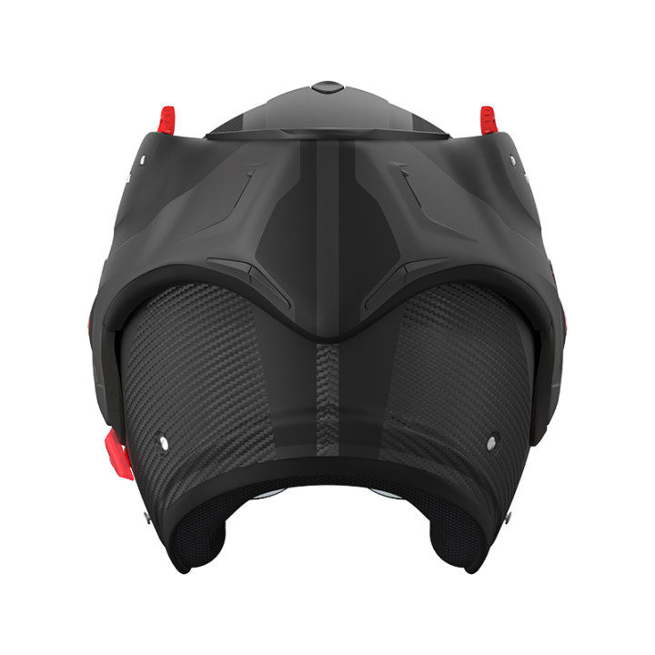 CASCO DA MOTO ROOF RO9 BOXXER 2 CARBON WONDER NERO OPACO