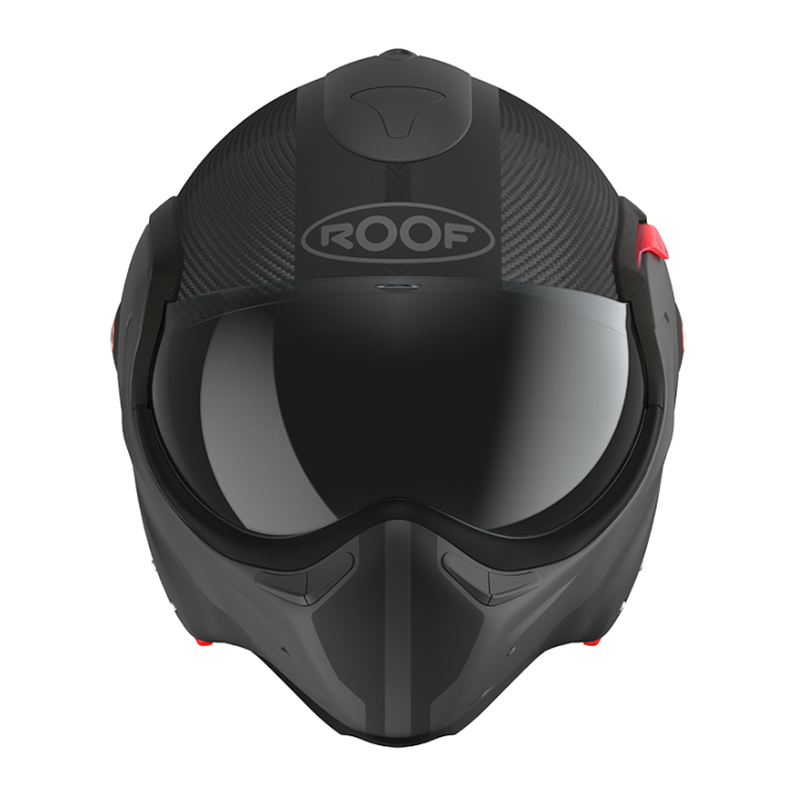 CASQUE MOTO ROOF RO9 BOXXER 2 CARBON WONDER NOIR MAT