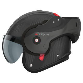 CASCO DA MOTO ROOF RO9 BOXXER 2 CARBON WONDER NERO OPACO