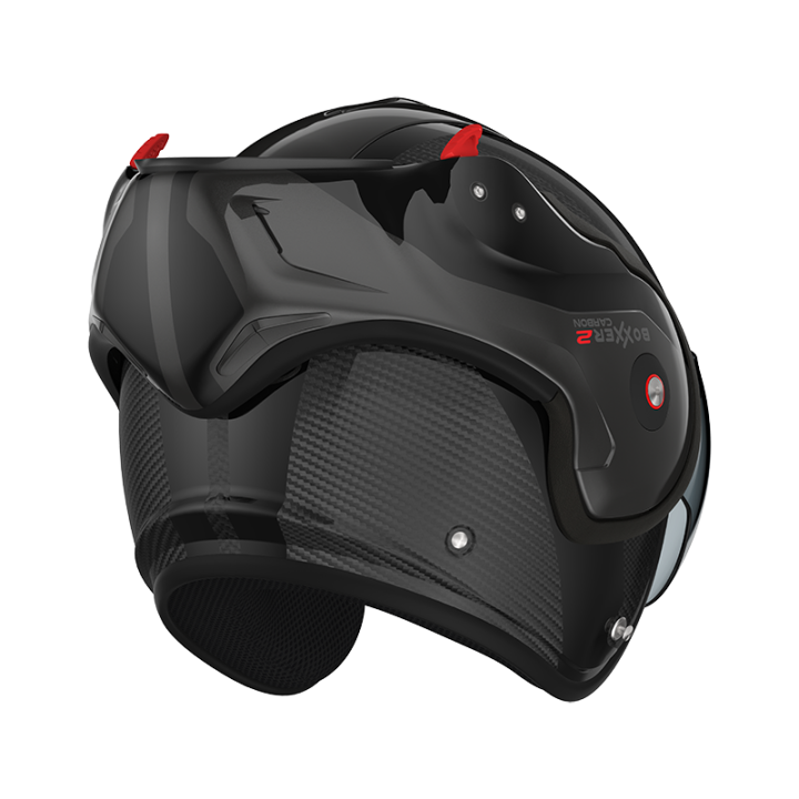 CASQUE MOTO ROOF RO9 BOXXER 2 CARBON WONDER NOIR
