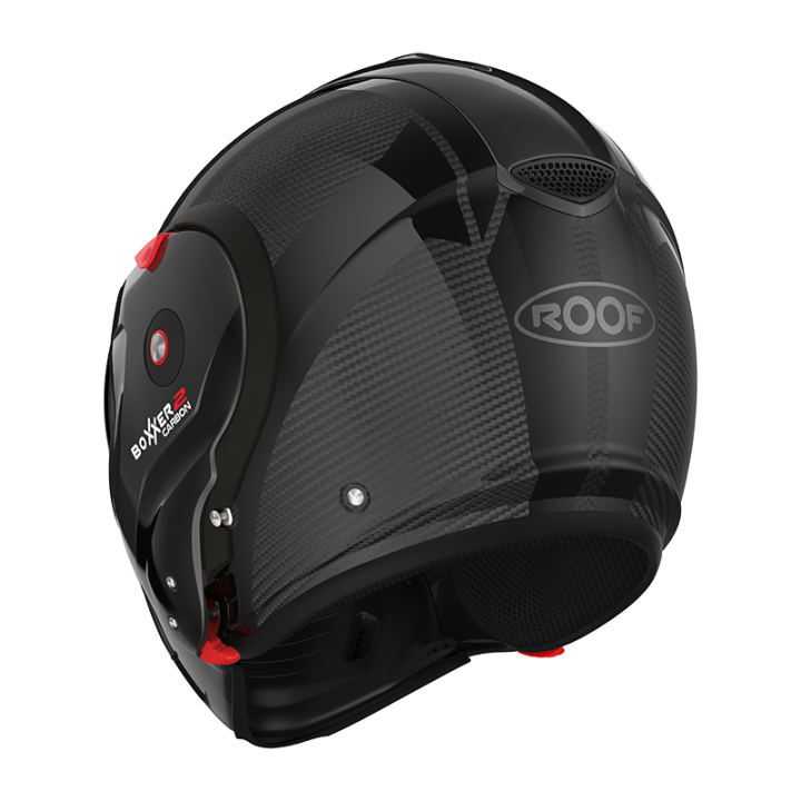 CASQUE MOTO ROOF RO9 BOXXER 2 CARBON WONDER NOIR