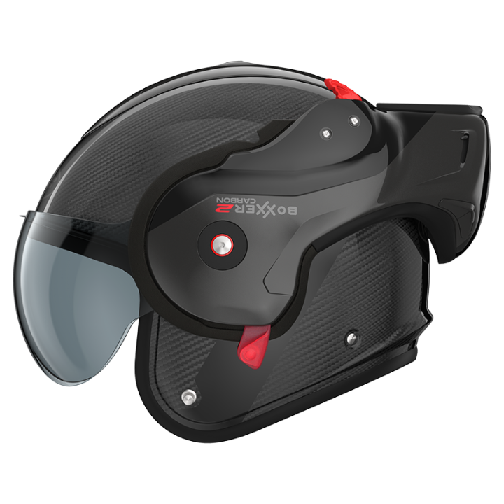 CASQUE MOTO ROOF RO9 BOXXER 2 CARBON WONDER NOIR