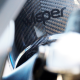 CASCO MOTO ROOF RO9 WISPER CARBON LUCIDO