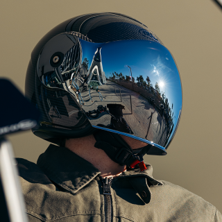 WISPER VISOR SILVER IRIDIUM