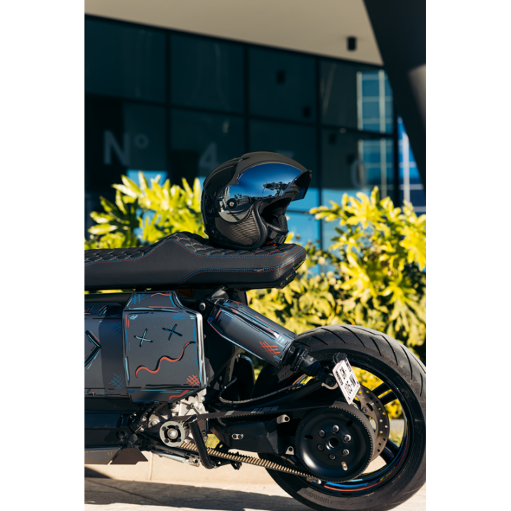 ROOF MOTORCYCLE HELMET RO9 WISPER CARBON GLOSSY