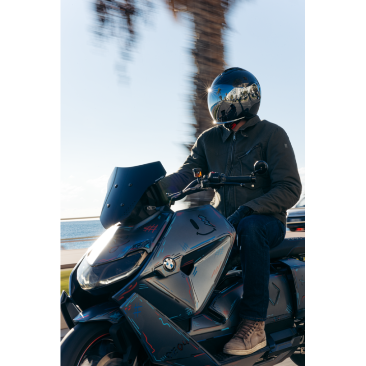 ROOF MOTORCYCLE HELMET RO9 WISPER CARBON GLOSSY