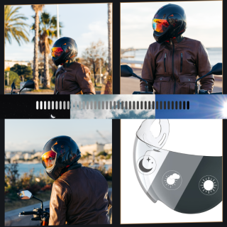 Schermo PhotoChromic Ro9 IRIDIUM Rosso