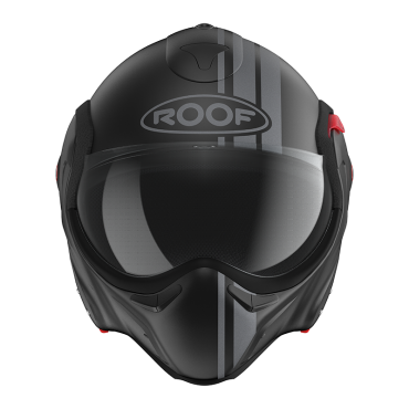 CASQUE RO9 BOXXER 2 STRIPES NOIR - METAL MAT