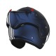 CASQUE RO9 BOXXER 2 STRIPES DARK BLUE - BLANC MAT