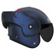 CASQUE RO9 BOXXER 2 STRIPES DARK BLUE - BLANC MAT