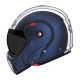 CASQUE RO9 BOXXER 2 STRIPES DARK BLUE - BLANC MAT